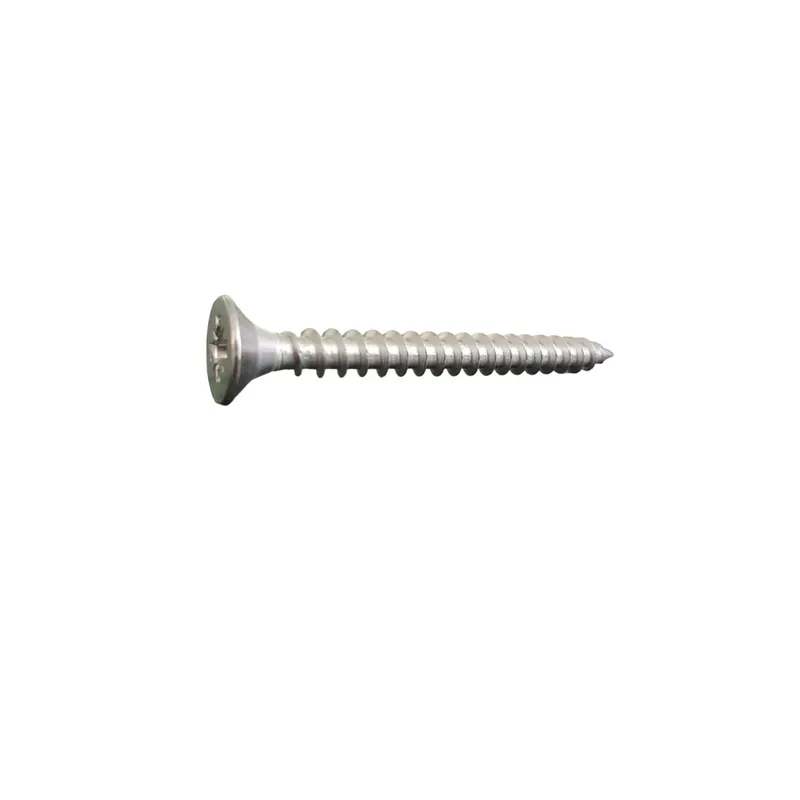 50 vis agglo tête fraisée pozidriv Inox A2 - Diamètre 5 mm