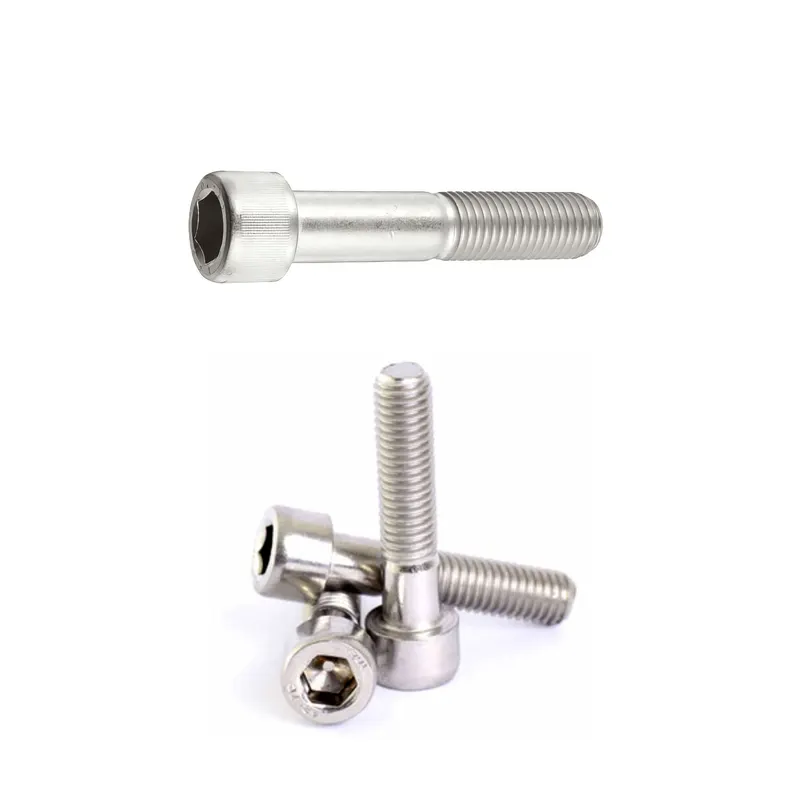 10 Vis métaux cylindriques hexagonales creuse DIN912 A2 - diamètre 16 mm